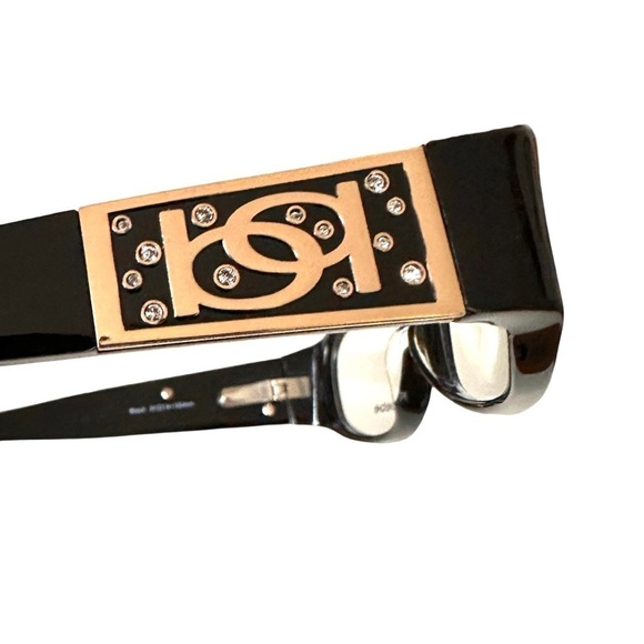 BEBE Fashionista Black Plastic Glasses 51-14-130 mm - Picture 3 of 9